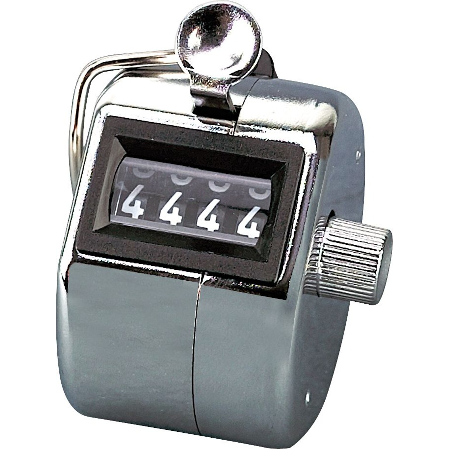 Tally i hand model tally counter, registers 0-9999, chrome