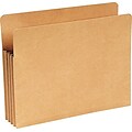 Wilson Jones® Letter Expanding File Pocket with 3-1/2 Expansion, Kraft Brown, Each