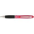Zebra Z-Grip MAX Retractable Gel Pen, Medium Point, 0.7 mm, Red Ink / Red Barrel, 12/Pk (42230)