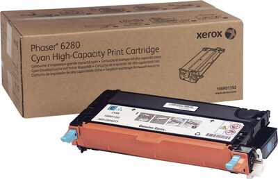 Xerox 106R01392 Cyan High Yield Toner Cartridge