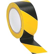 Tatco Hazard Marking Aisle Tape, 2 x 108 ft. Roll