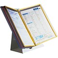 Tarifold Desktop Document Holder, 8.5 x 11, Multicolor, PVC (D291)