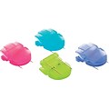 Advantus Cubicle Clips, Assorted Cool Colors, 4/Pack (75306)