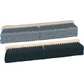 Boardwalk Stiff Polypropylene Push Broom, Gray Bristles, Wood, 18