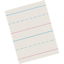 Pacon Zaner-Bloser Picture Story Paper, 12 x 18, 5/8 Ruled, White, 250 Sheets/Pack (PACZP2694)