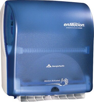 enMotion® Wall Mount Automated Touchless Towel Dispenser, Splash Blue