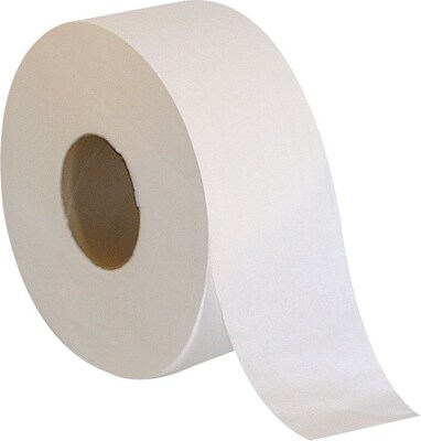 Coastwide Professional™ Recycled 2-Ply Jumbo Toilet Paper, White, 1000 ft./Roll, 6 Rolls/Case (CW20190)