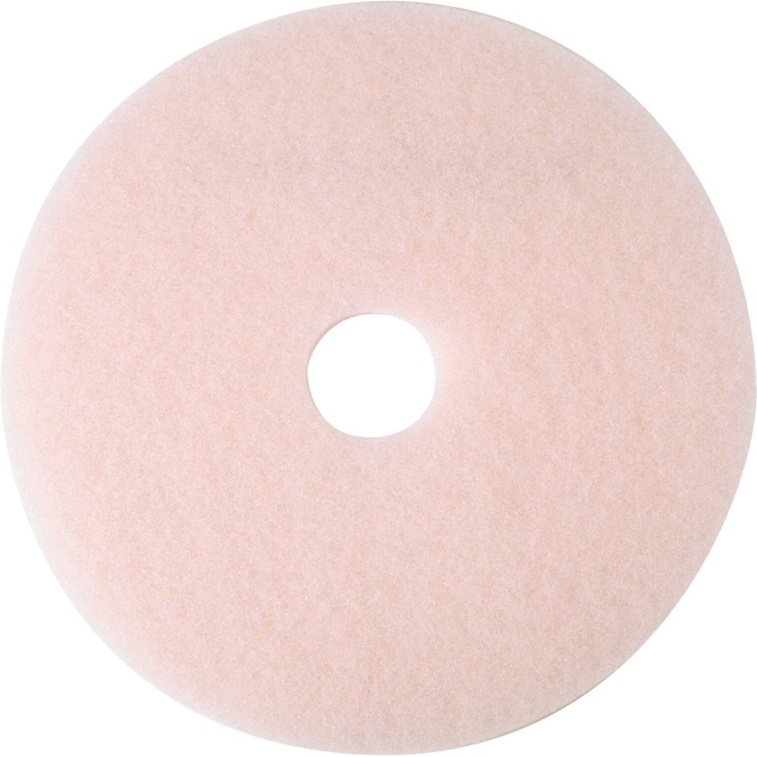 3M 20 Burnish Floor Pad, Pink, 5/Carton (360020)