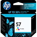 HP 57 Tri-Color Standard Yield Ink Cartridge   (C6657AN#104)