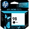 HP 98 Black Standard Yield Ink Cartridge   (C9364WN#140)
