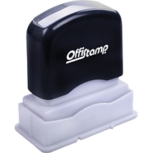 Offistamp Pre-Inked Stamp, FAXED, Red Ink (034503)