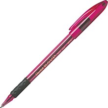 Pentel R.S.V.P.® Razzle-Dazzle™ Pink Ribbon Ballpoint Pens, Medium Point, Black Ink, 5/Pack (BK91RDB