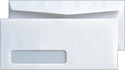 Quality Park Park Ridge #10 Window Envelope, 4-1/8 x 9-1/2, White, 500/Box (21330)