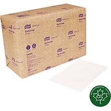 Xpressnap Interfold Dispenser Napkins, 1-Ply, Bag-Pack, 13 X 8.5, White, 6000/Carton (TRKDX900)