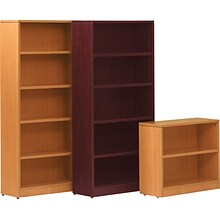 Offices to Go Superior Laminated Bookcase, American Dark Cherry, 3-Shelf, 48H (TDSL48BC-ADC)