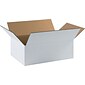 17.25" x 11.25" x 6" Shipping Boxes, 32 ECT, White, 25/Bundle (17116W)