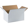 17.25 x 11.5 x 8 Shipping Boxes, 32 ECT, White, 25/Bundle (17118W)