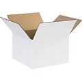 12 x 12 x 8 Shipping Boxes, 32 ECT, White, 25/Bundle (12128W)