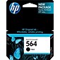 HP 564 Black Standard Yield Ink Cartridge   (CB316WN#140)