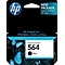 HP 564 Black Standard Yield Ink Cartridge   (CB316WN#140)