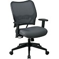 Office Star™ Veraflex Deluxe Fabric Task Chair, Black