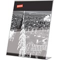 Staples Sign Holder, 8.5 x 11, Clear Plastic (53126/18387)