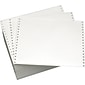 Staples® Bond Continuous Form Paper, 14-7/8 x 11", 20 lb, 100 Bright, White, 2700 Sheets/Carton (177121)
