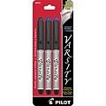 Pilot Varsity Fountain Pens, Medium Point, Assorted Ink, 3/Pack (90022)