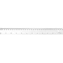 Quill Brand® School Rulers, 12, Clear Plastic