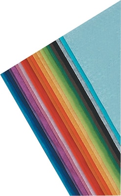 art Tissue Spectra Deluxe Bleeding Art Tissue, 12 x 18, Assorted Colors, 50 Sheets (58520)