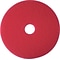 3M 20 Buffing Floor Pad, Red, 5/Carton (MMM510020)