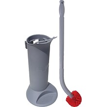 Unger Ergo Toilet Bowl Brush Holder, Gray (BBWHR)