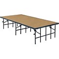 National Public Seating S3624HB 24 Portable Stages, Tan