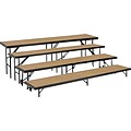 National Public Seating RS4LHB Portable Risers