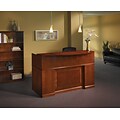 Safco Sorrento, Bourbon Cherry, Reception Station w/Marble Transaction Counter