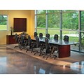 Safco Napoli Executive Conference Tables in Sierra Cherry, 30