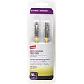 Staples® 10 CAT5e Crossover Patch Cable - Yellow
