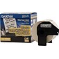 Brother DK-1240 Large Multi-Purpose Paper Labels, 4" x 1-9/10", Black on White, 600 Labels/Roll (DK-1240)