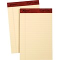 Boorum & Pease Gold Fibre Notepad, 5 x 8, College Ruled, Ivory, 50 Sheets/Pad, 12 Pads/Pack (BP 667-R)