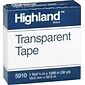 Highland Transparent Tape, 3/4" x 36 yds., 1/Roll (5910)