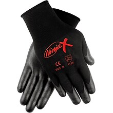 Memphis™ Ninja x® Bi-Polymer Coated Gloves, Small, Black, Pair (CRWN9674S)