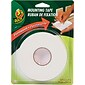 Duck Permanent Foam Mounting Tape, White, 3/4" x 15'