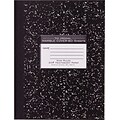 Roaring Spring Paper Products 1-Subject Composition Notebooks, 7.875 x 10.25, College Ruled, 80 Sheets, Black (77460)