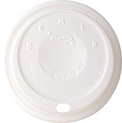 Dart® Foam Cup Lids, 16 oz., White Cappucino, 1000/Carton (16EL)