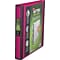 Staples® Better 1 3 Ring View Binder with D-Rings, Pink (13568-CC)