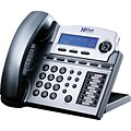 Xblue® X16 6-Line Backlit Digital Telephone, Titanium Metallic