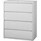 Quill Brand® 4-Drawer Lateral File Cabinet, Locking, Letter/Legal, Gray, 42W (20301D)
