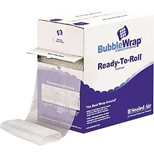 1/2 Cohesive Bubble Wrap with Dispenser, 12 x 65 (1000022501)