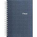 Mead Recycled 1-Subject Notebooks, 6 x 9.5, College Ruled, 120 Sheets, Multicolor (MEA06674)