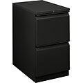 HON Flagship 2-Drawer Mobile Vertical File Cabinet, Letter Size, Lockable, 28H x 15W x 22.875D, B